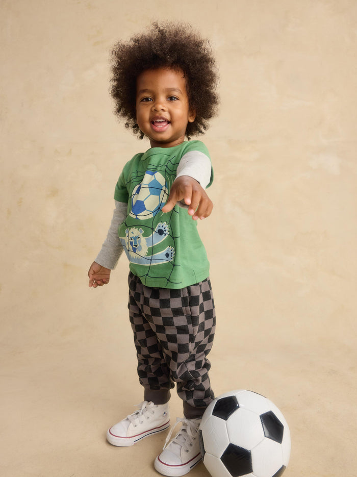 Goalkeeper Lion Layered Tee