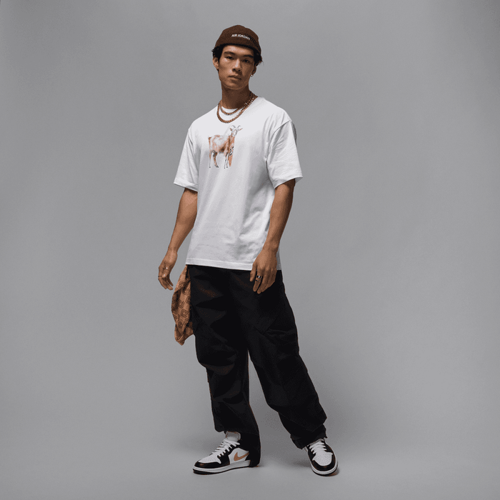 Jordan Goat Tee White