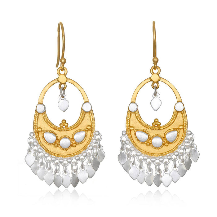 Gold Chandelier Earrings