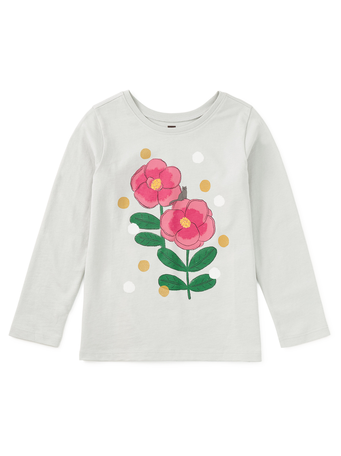 Golden Flowers Graphic Tee