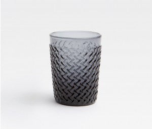 Grayson Smoke Tumbler Glass Set of 6 - RSVP Style