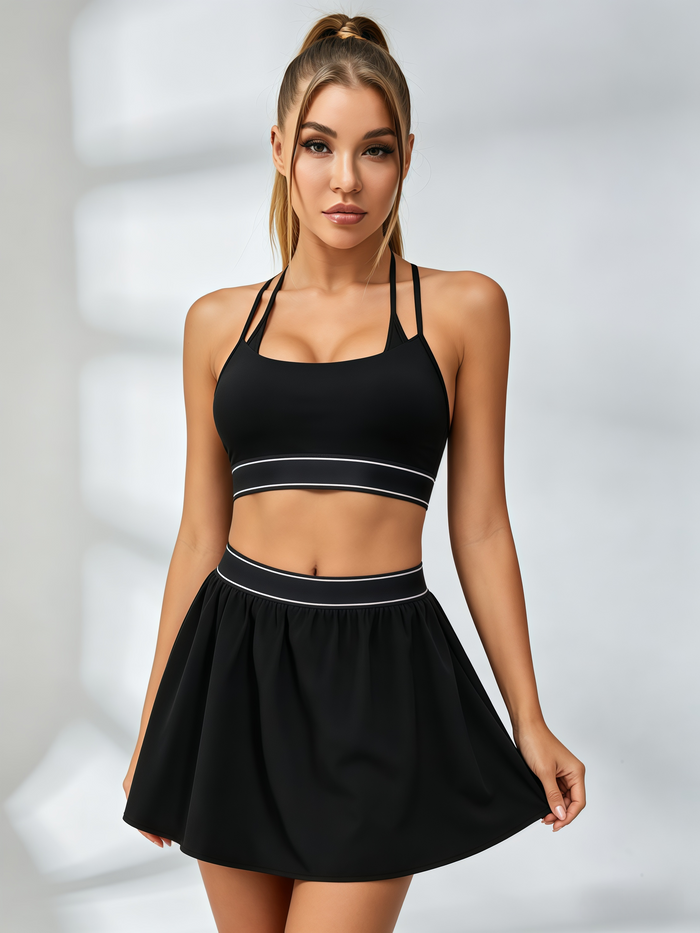 Halter Cross-Back Tennis Set