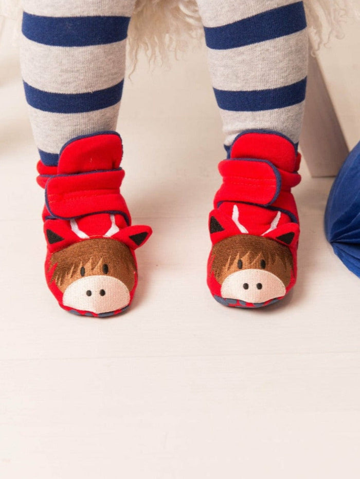 Highland Cow Booties Blade & Rose