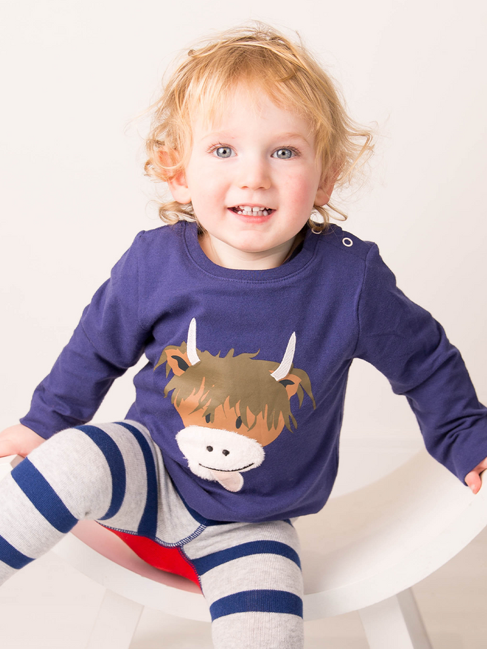 Hamish Highland Cow Top - Blade & Rose UK