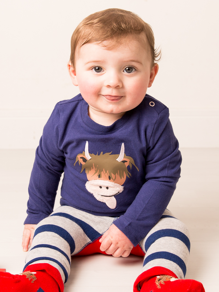 Hamish Highland Cow Top - Blade & Rose UK