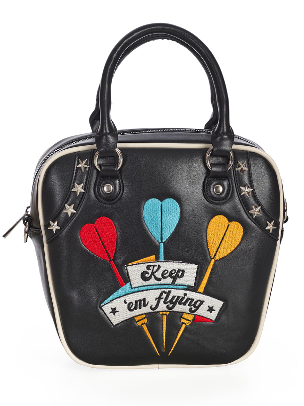 Handtasche Keep em flyin',Schwarz