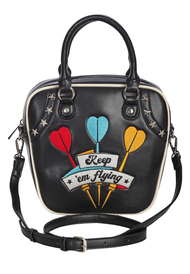 Handtasche Keep em flyin',Schwarz