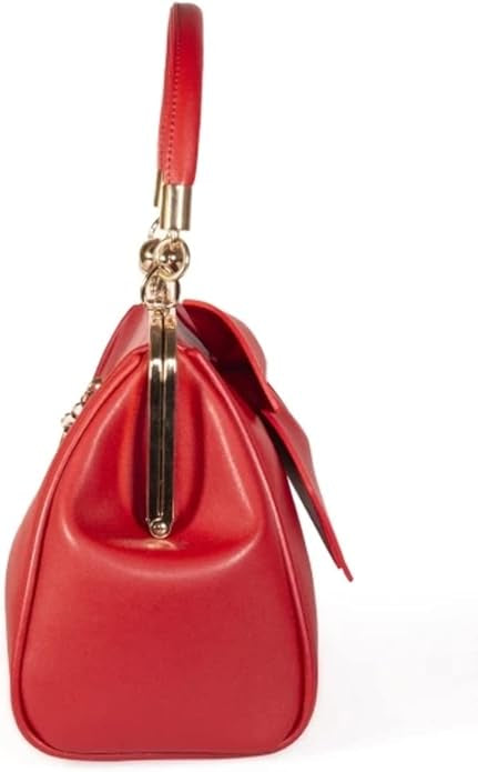 Handtasche Lockwood Bow mit Schleife, Rot