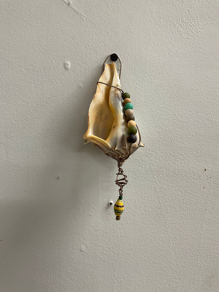 Multi-color wood beads