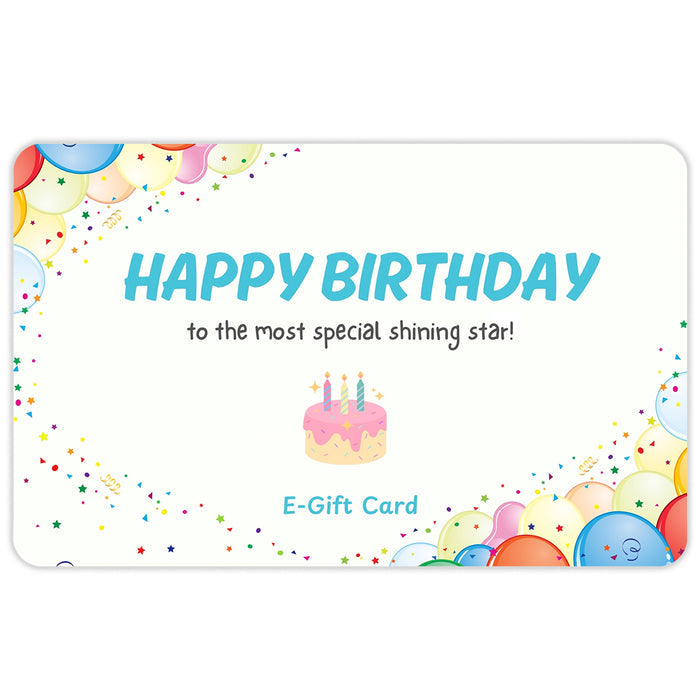 Happy Birthday Gift Card - E Voucher