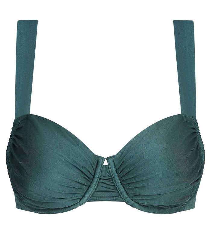 Haut de maillot de bain à armatures femme Émeraude Dim Swimwear