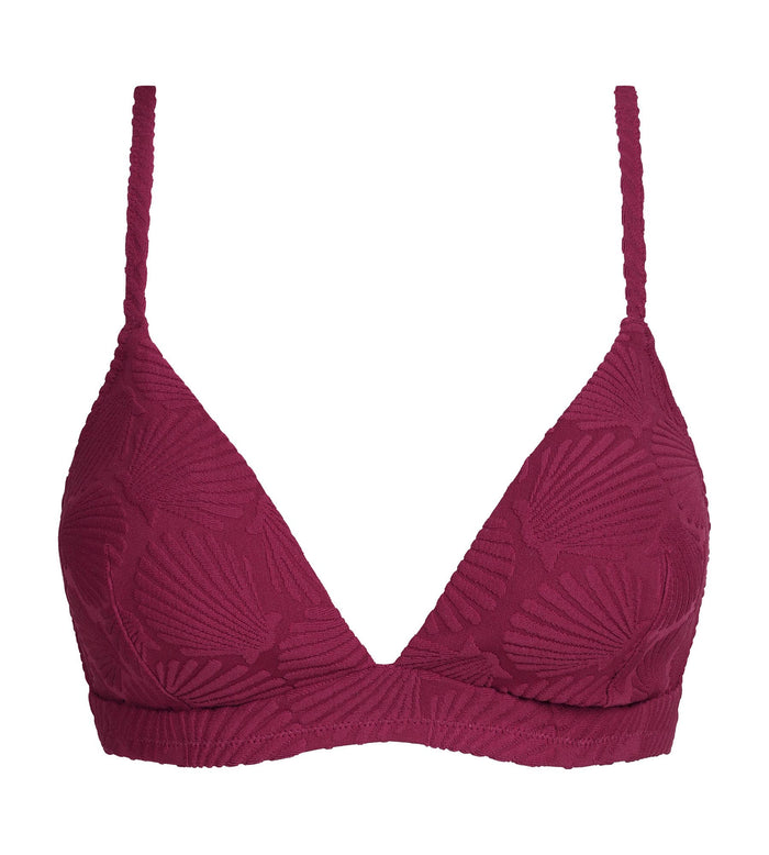 Haut de maillot de bain triangle motif coquillage Dim Swimwear