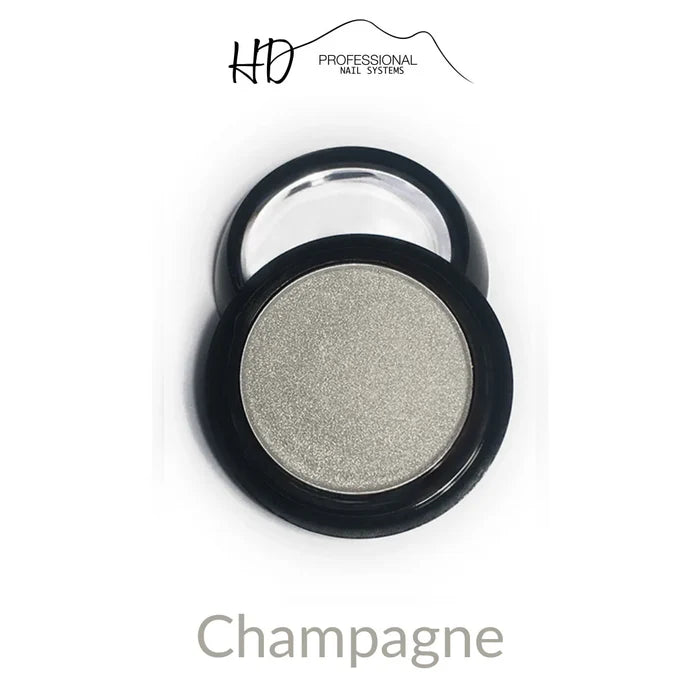 HD Compact Chrome - Champagne-HD Chrome Powder-HD PRO-Gel Essentialz