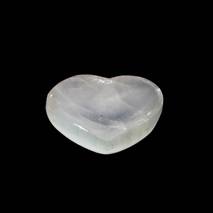 Heart Selenite Smudge Bowl