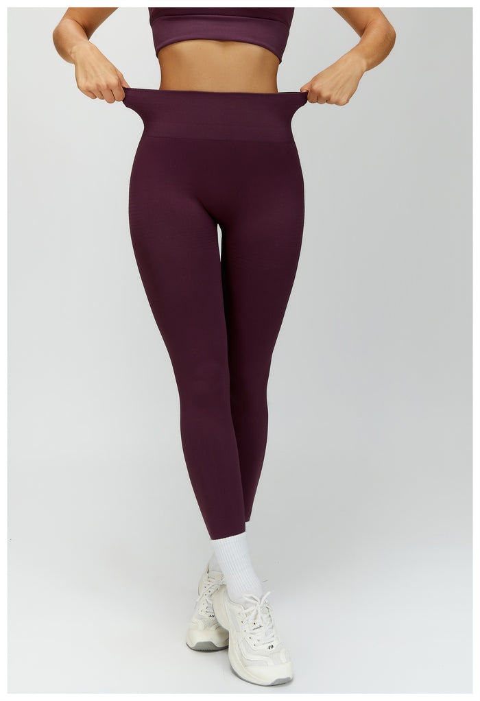 HERA Scrunch Bum Leggings - Plum