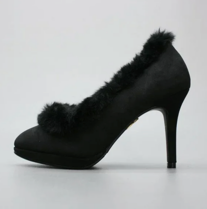 High Heel Angelina mit Fake Fell