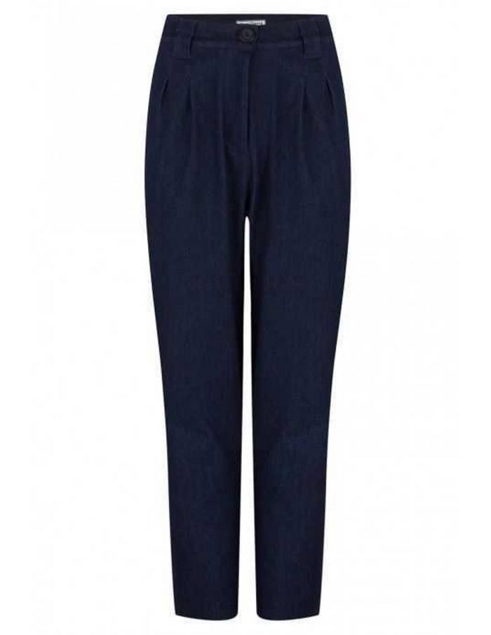 High Waist Classic Trousers, Jeans Denim
