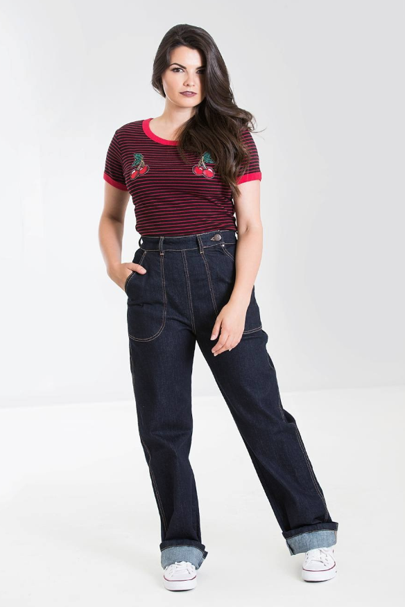 Highwaist Jeanshose  Weston, Denim