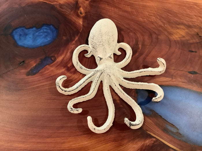 Octopus white 7"