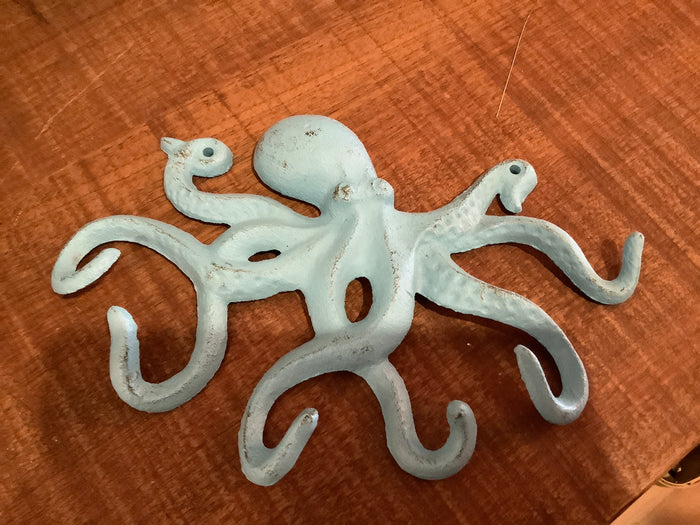 Octopus blue 11"
