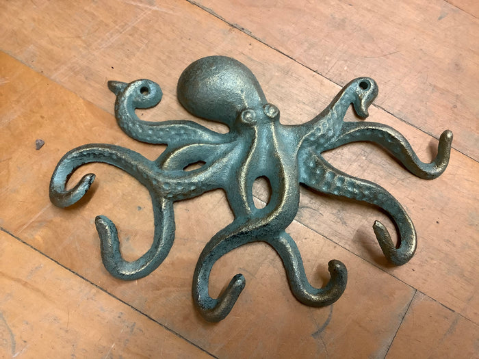 Octopus bronze 11"