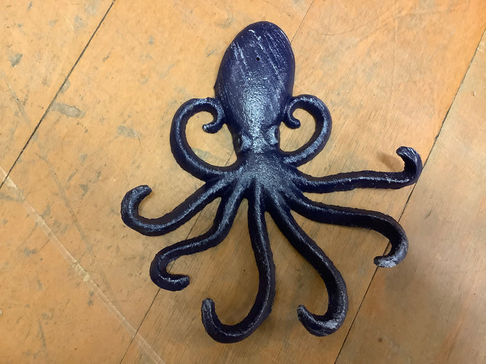Octopus dark blue 7”