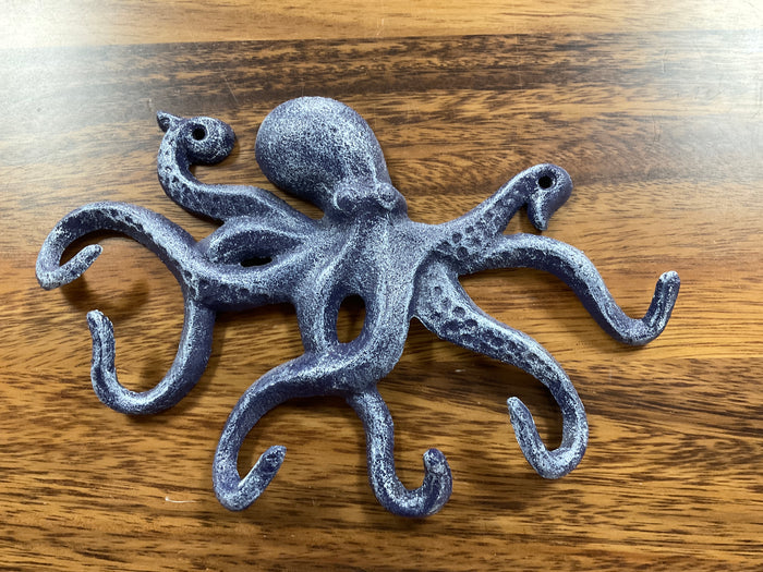 Octopus dark blue 11”