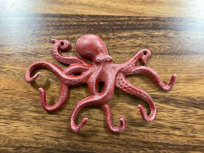 Octopus Red 11”