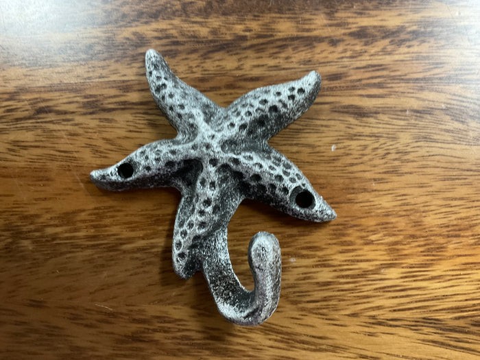 Starfish silver 4”