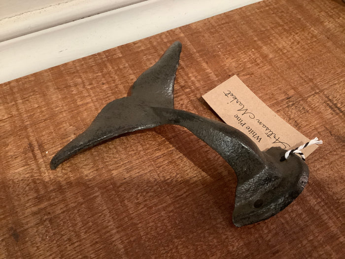 Whale tail cast iron