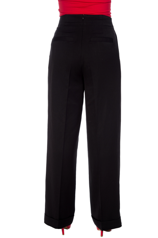 Hose Adventures Ahead, Schwarz, Plus Size