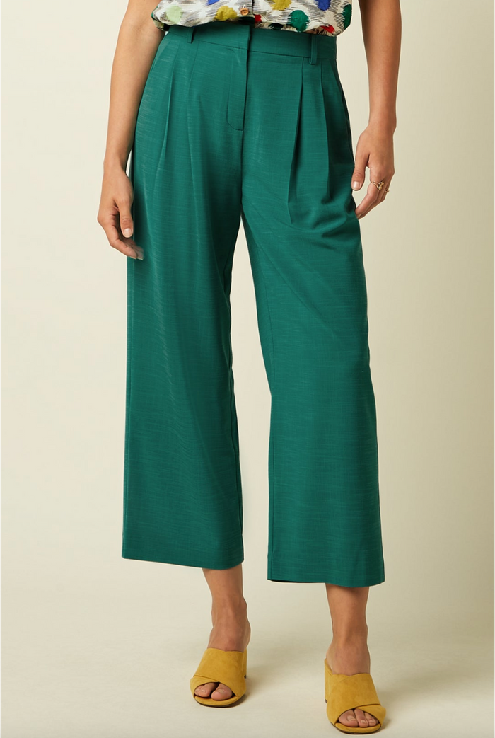 Hose Fintan Cropped  Timba, Grün