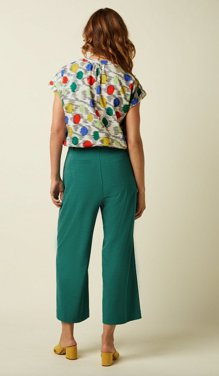 Hose Fintan Cropped  Timba, Grün
