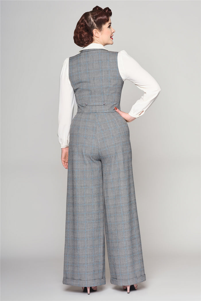 Hose Gerilyn Prince of Wales, Grau