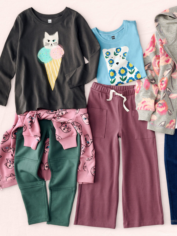 Ice Cream Cat Graphic Tee