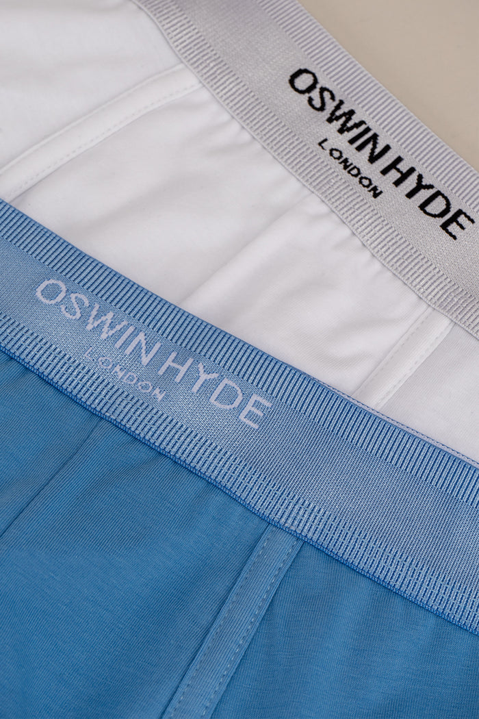 Oswin Hyde Ivor boxer trunks 2-pack - Premium cotton underwear with comfort waistband
