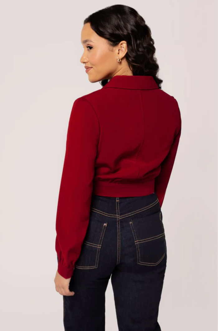 Jacke Ravenwood, Dunkelrot