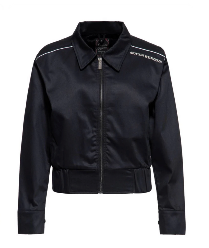Jacke Rock'n'Roll Rebel Queen, Schwarz, Plus Size