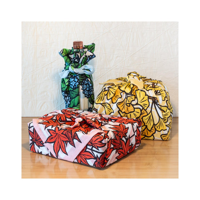 Japanese Maple Kitchen Towel - used as furoshiki