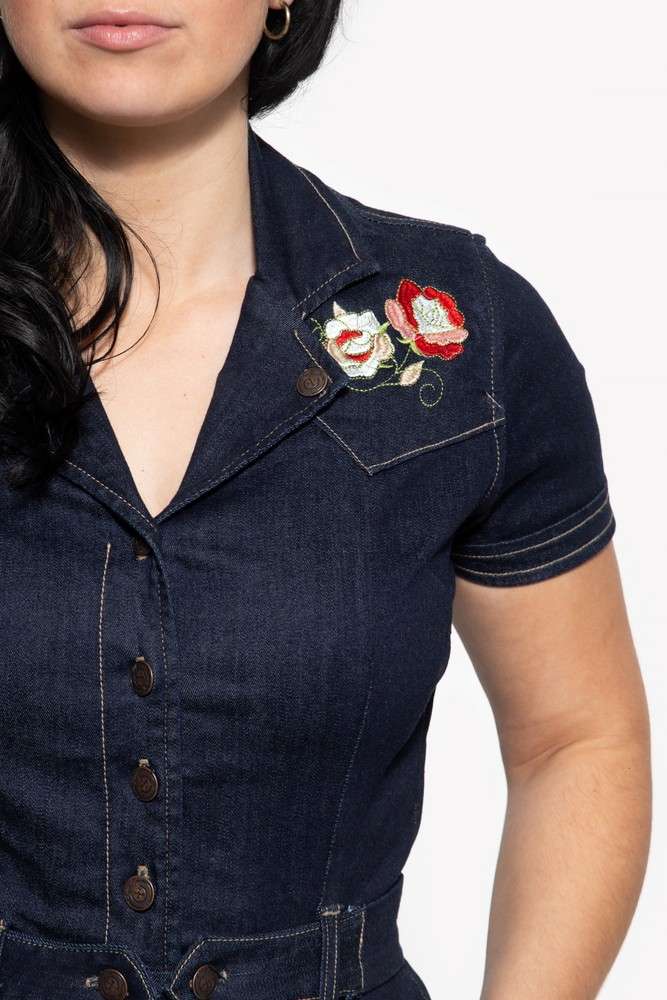 Jeans Swingdress Rosen, Denim