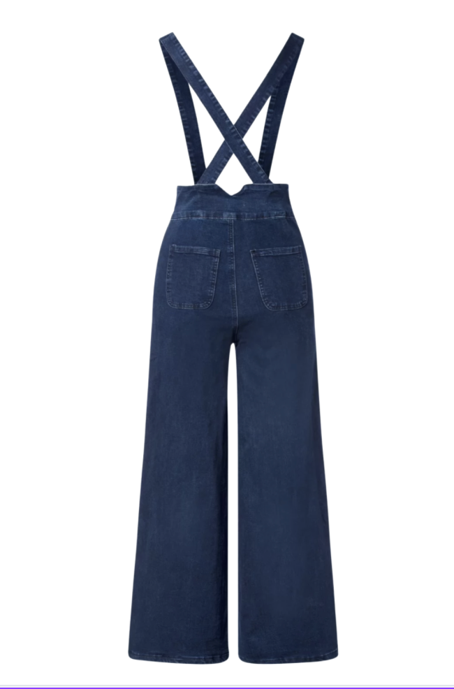 Jeanshose Denim Day mit abnehmbaren Trägern, Denim