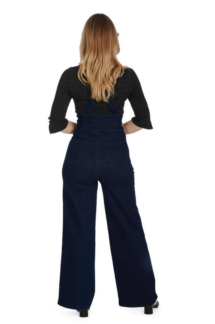 Jeanshose Denim Day mit abnehmbaren Trägern, Denim