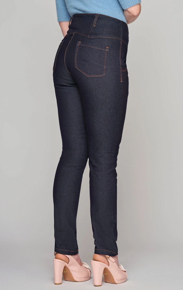 Jeanshose Rebell Katie, Dunkelblau