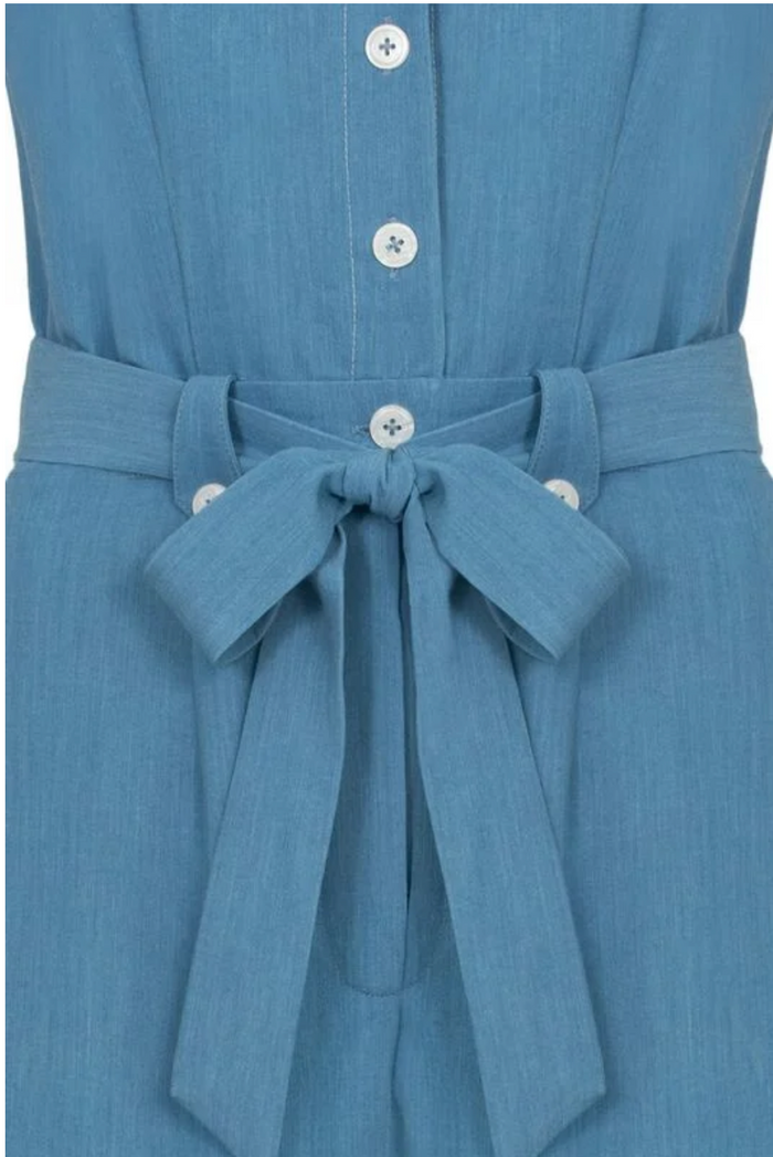 Jumpsuit Rylee 40's , Blau