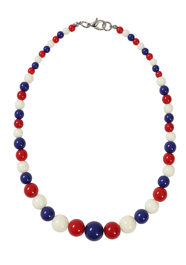 Kette Kiria, rot-Weiss-Blau
