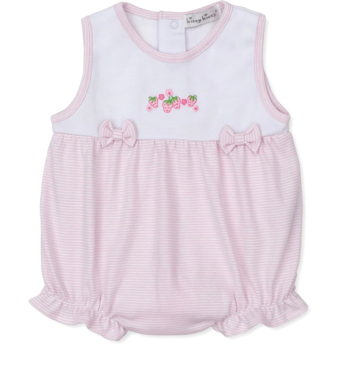 Kissy Kissy Classic Treasures Pink Stripe Bubble