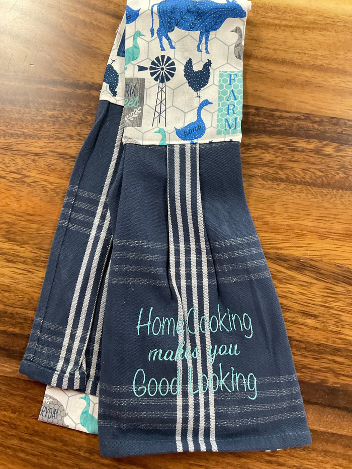 Navy with rooster