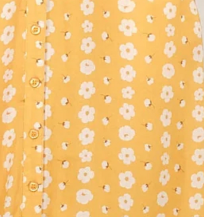 Kleid Jonie Buttercups, Senf, Plus Size