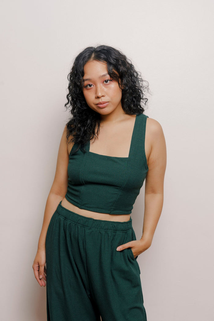 Knitty Gritty Lounge Pants Moss