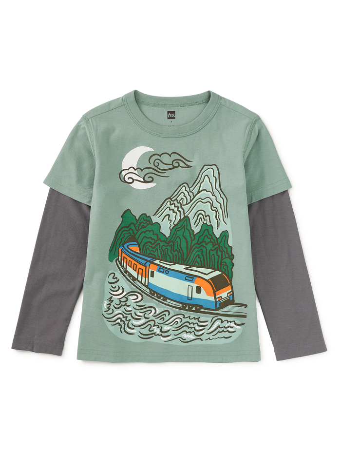 Korean Train Layered Tee